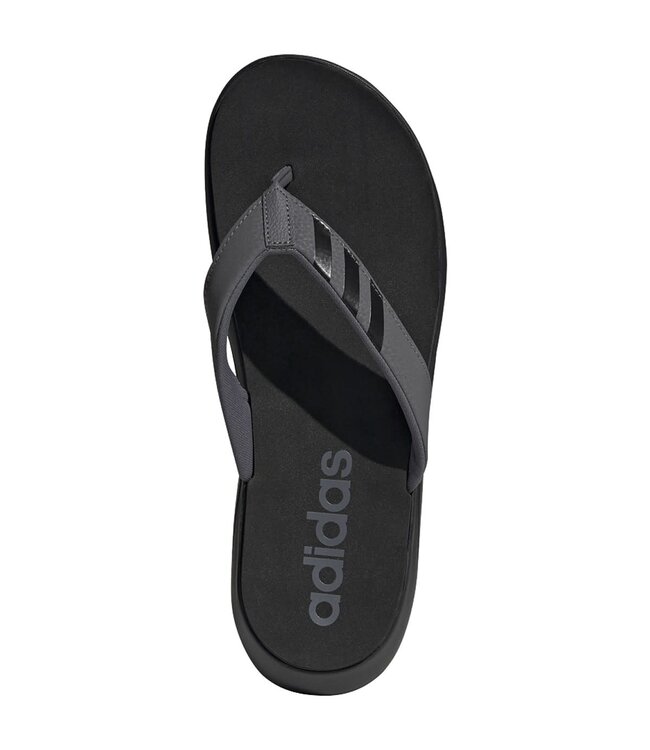 Adidas Comfort Flip Flop Sandals (Black/Gray)