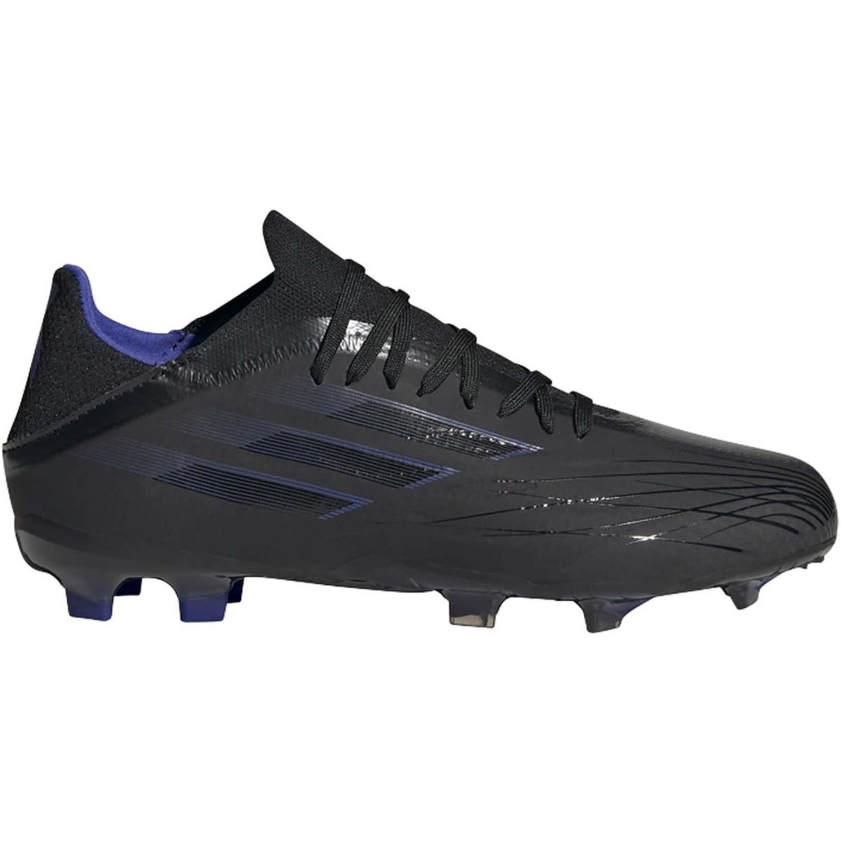 ADIDAS X SPEEDFLOW.1 FG JR (BLACK/BLUE)