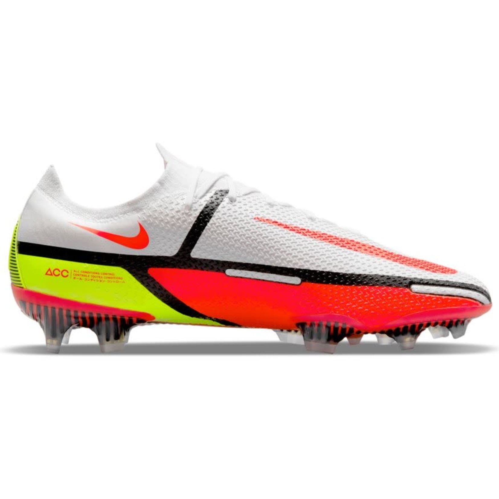 NIKE PHANTOM GT2 ELITE FG (WHITE/CRIMSON/VOLT)