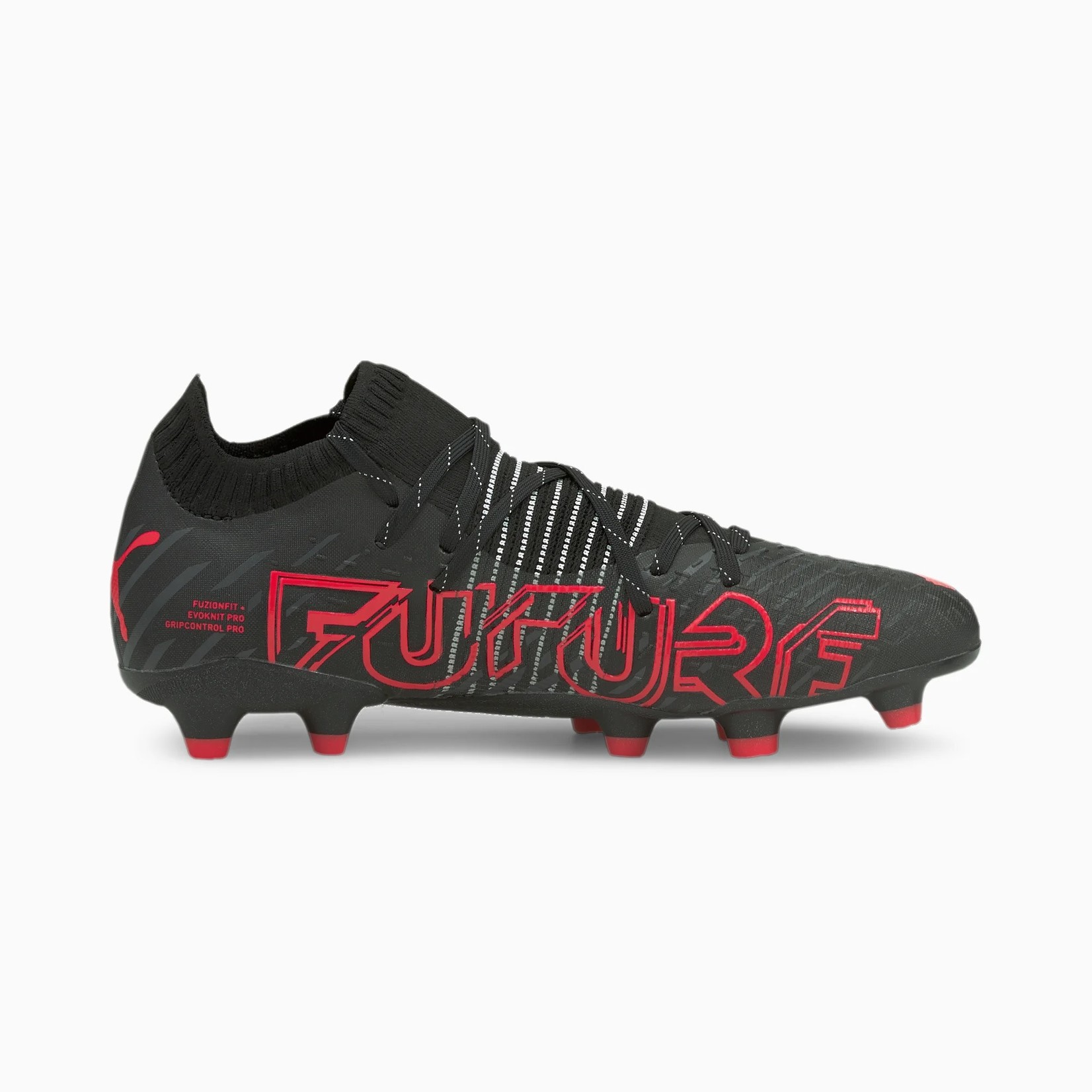 puma cleats red