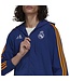 Adidas Real Madrid 21/22 3-Stripes Full-Zip Hoodie (Blue)