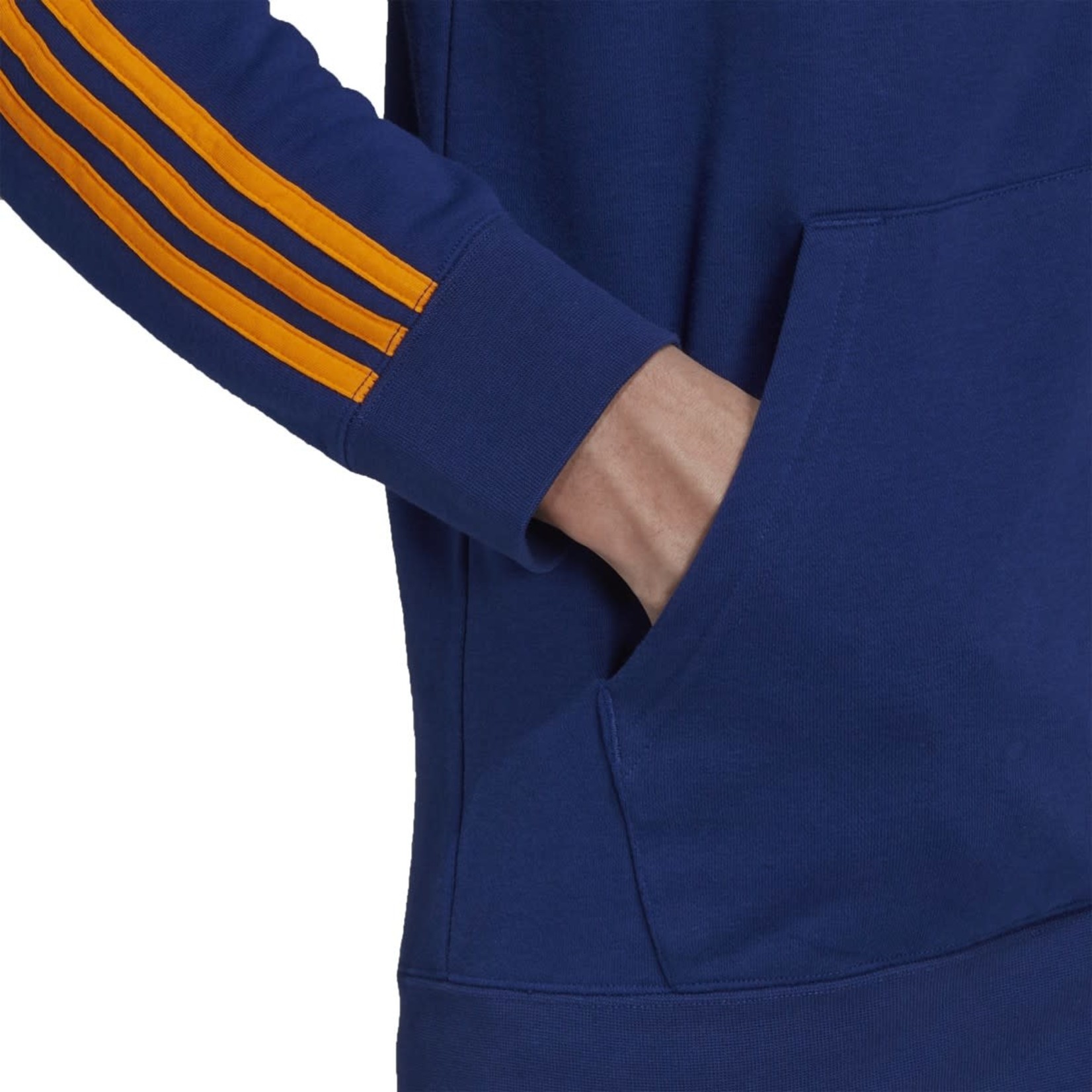 Men's adidas Blue Real Madrid AEROREADY Full-Zip Hoodie