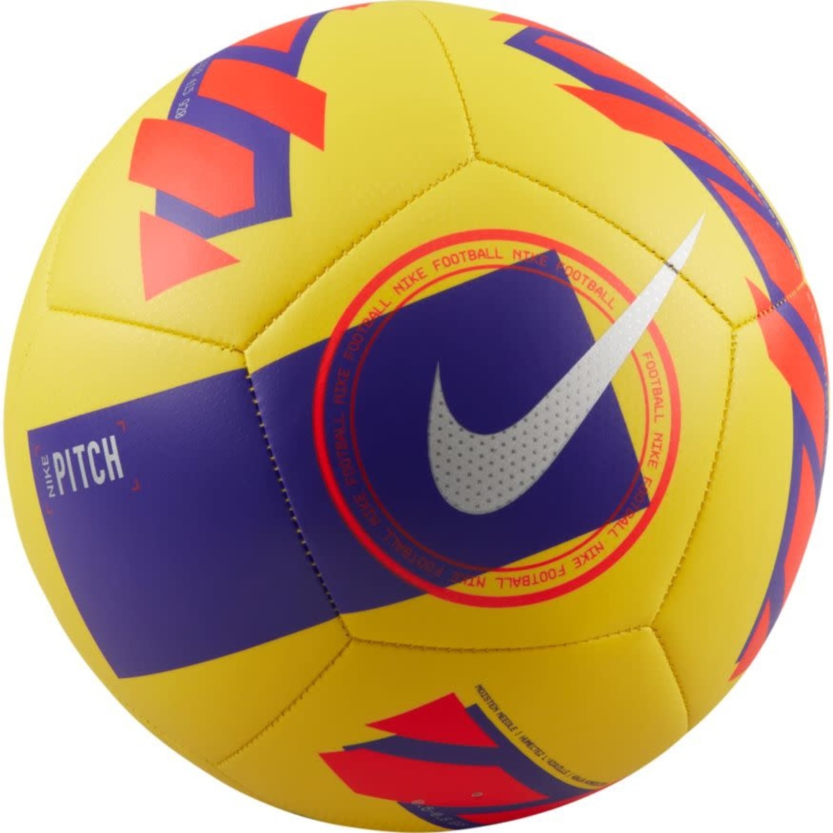 purple nike soccer ball