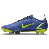 Nike Mercurial Vapor 14 Elite Firm Ground Cleats- Sapphire/ Volt/ Blue Void