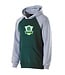 PLYMOUTH REIGN BANNER HOODIE YOUTH (GREEN/GRAY)