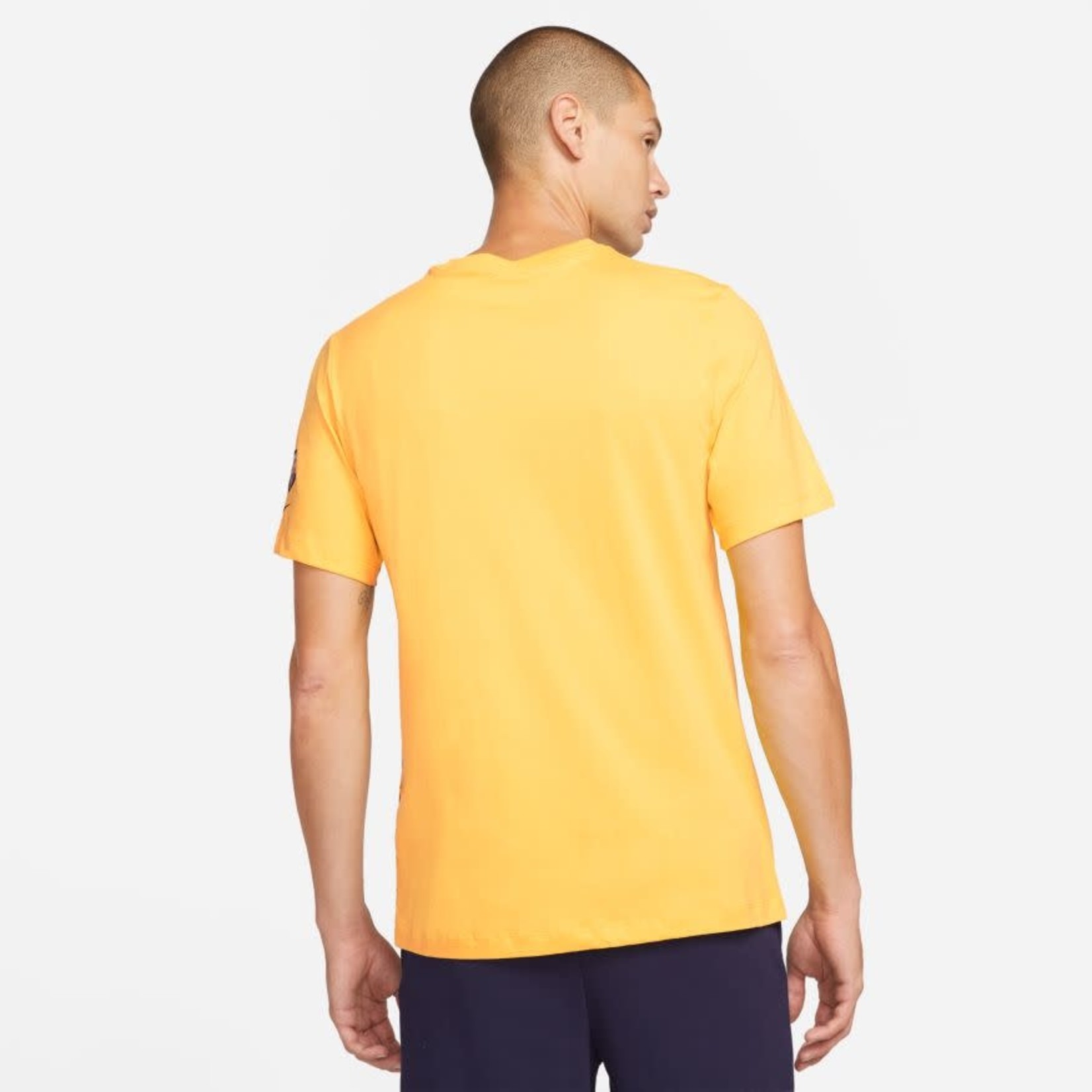 NIKE FC BARCELONA 21/22 VOICE TEE (YELLOW/RED/BLUE)