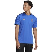 Adidas Real Madrid 21/22 Training Jersey (Blue/Orange)