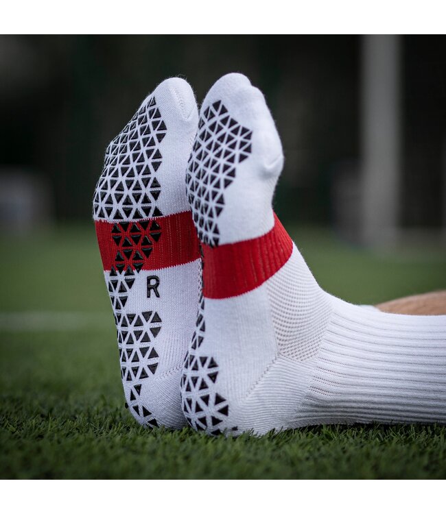 SR4U Pure Grip Socks Pro (White)