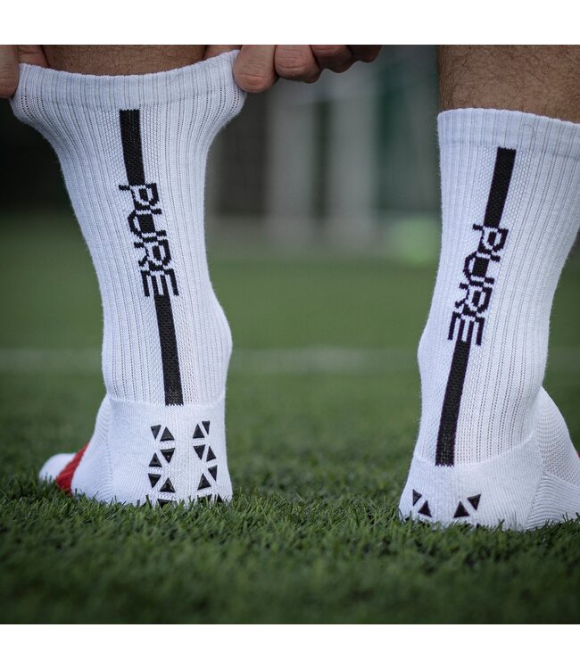 SR4U Pure Grip Socks Pro (White)