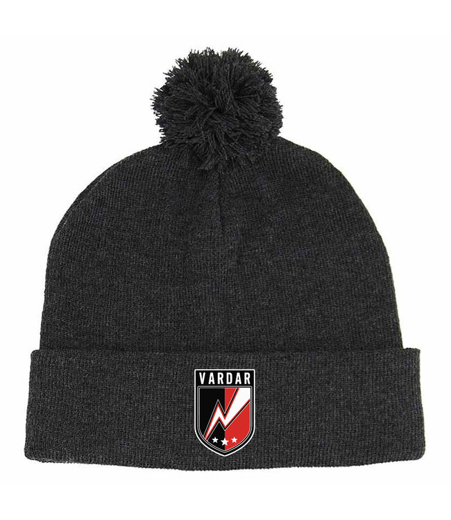 Vardar Mega Pom Beanie (Gray)