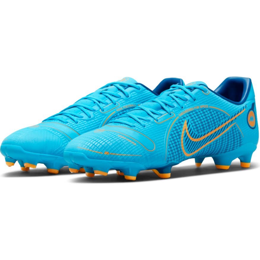 Shop New Nike Mercurial Vapor 14 Elite Turf Blueprint - Blue/Orange