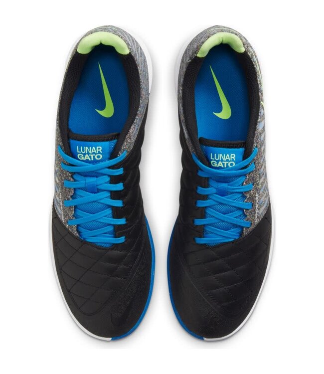 Nike Lunar Gato II Indoor (Black/Blue)