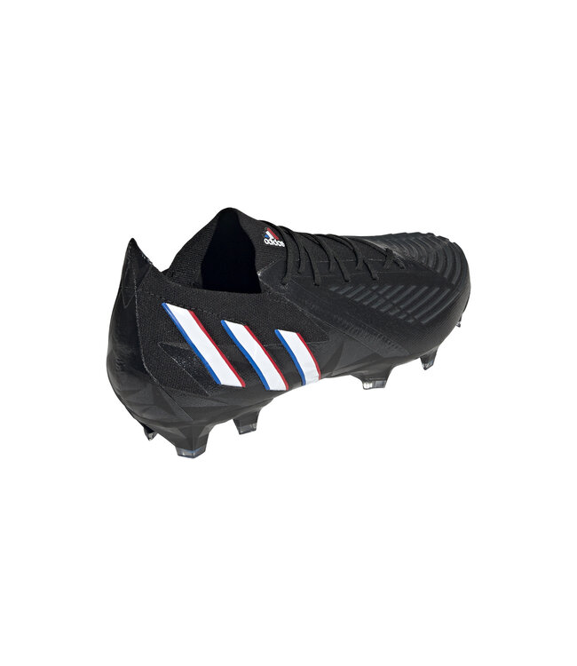 Adidas Predator Edge.1 Low FG (Black/White/Red/Blue)
