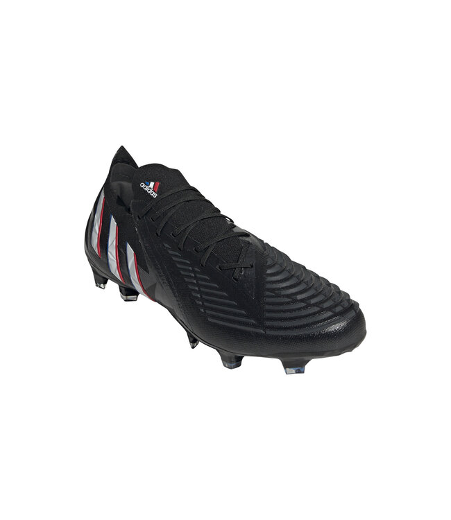 Adidas Predator Edge.1 Low FG (Black/White/Red/Blue)
