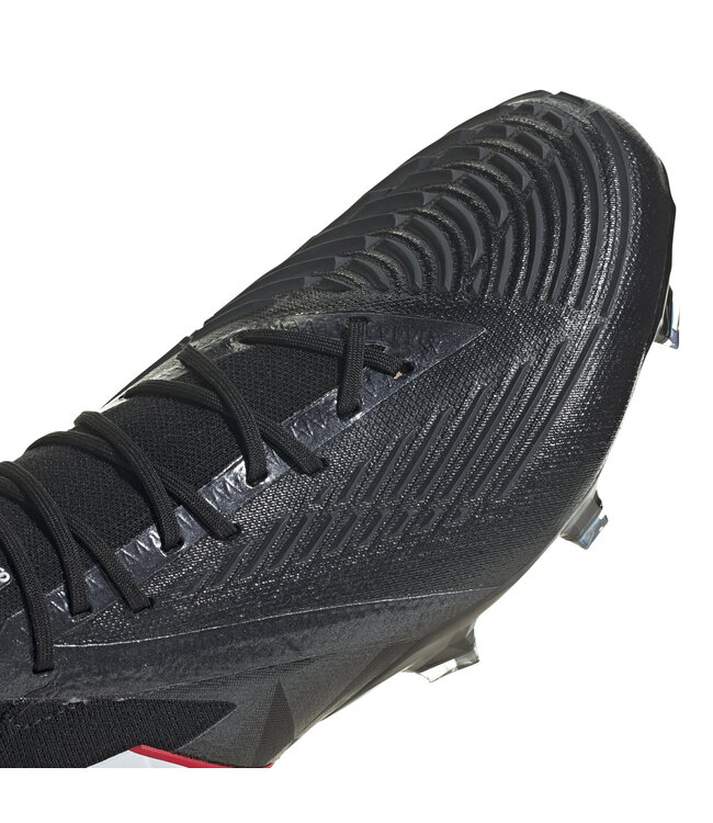 Adidas Predator Edge.1 Low FG (Black/White/Red/Blue)