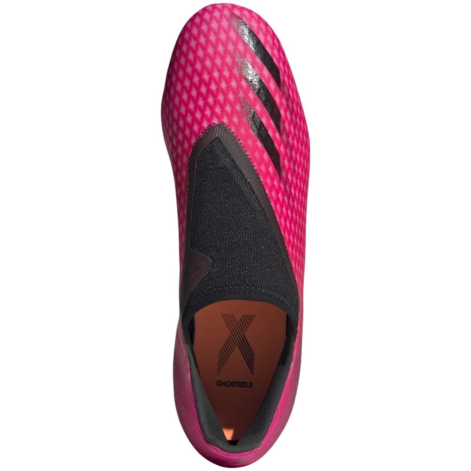 ADIDAS X GHOSTED.3 LACELESS FG (PINK/BLACK)