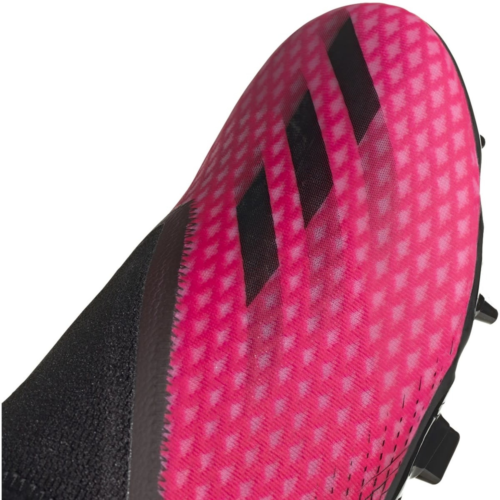 ADIDAS X GHOSTED.3 LACELESS FG (PINK/BLACK)
