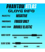West Coast Phantom Atlas Glove (Blue/Black)