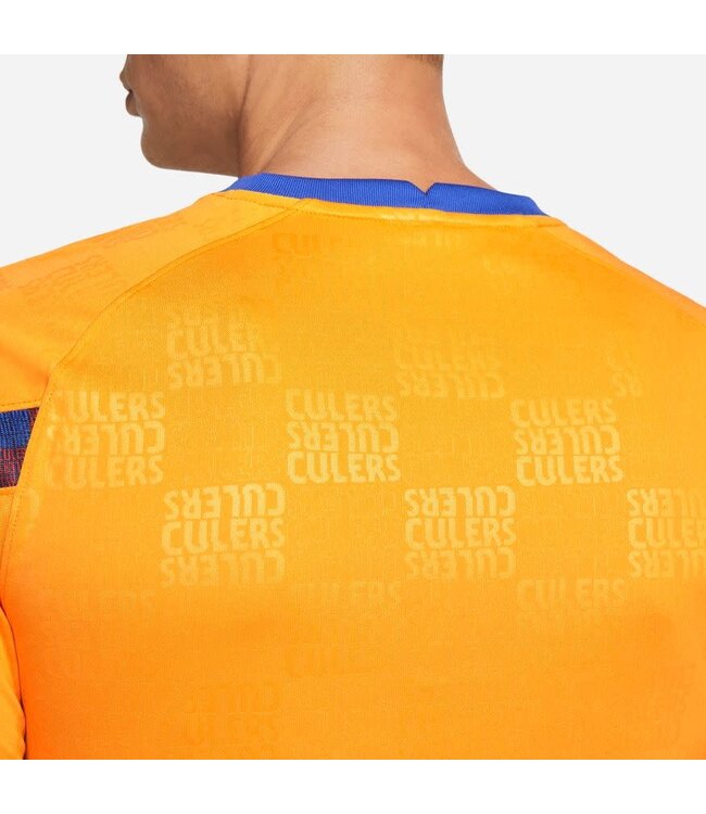 Nike FC Barcelona 21/22 Prematch Jersey (Orange/Blue)