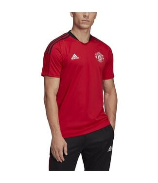 Adidas MANCHESTER UNITED 21/22 TIRO TRAINING JERSEY (RED/BLACK)