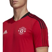 adidas Manchester United Training 21/22 Short Sleeve T-Shirt Black