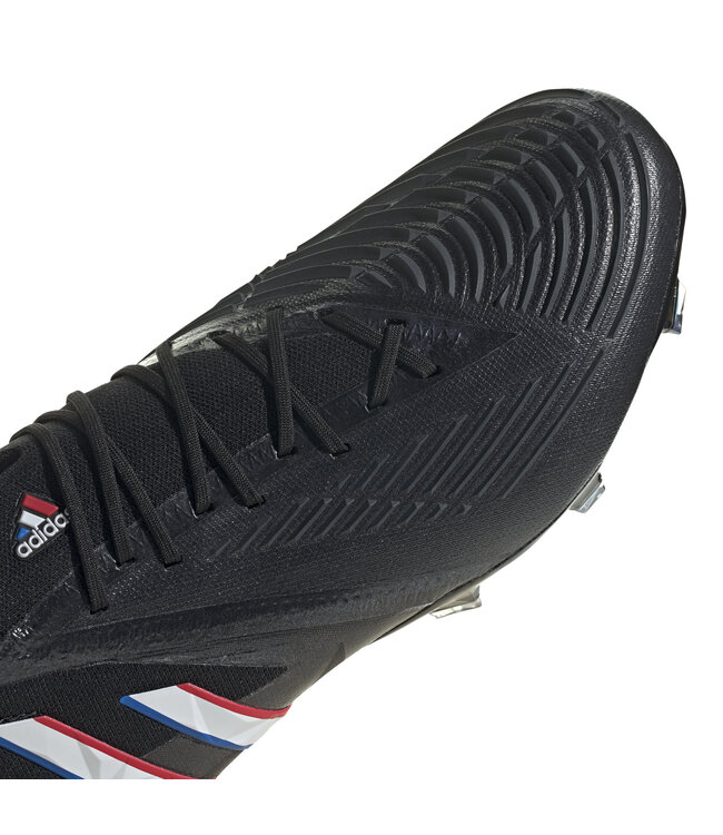 Adidas Predator Edge.1 FG (Black/White/Red/Blue)
