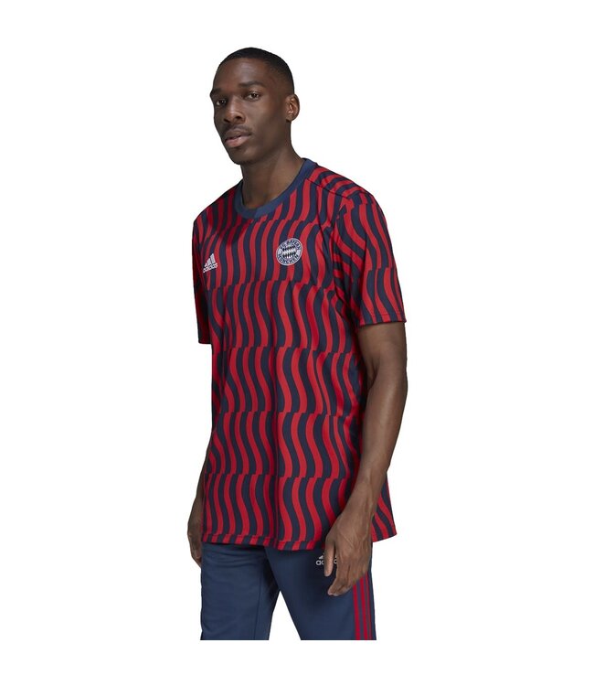 Adidas Bayern Munich 21/22 Prematch Jersey (Navy/Red)