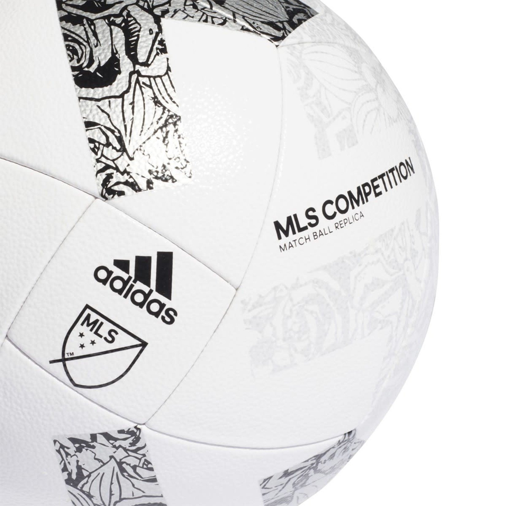 ADIDAS MLS 2022 COMPETITION NFHS BALL (WHITE/BLACK)