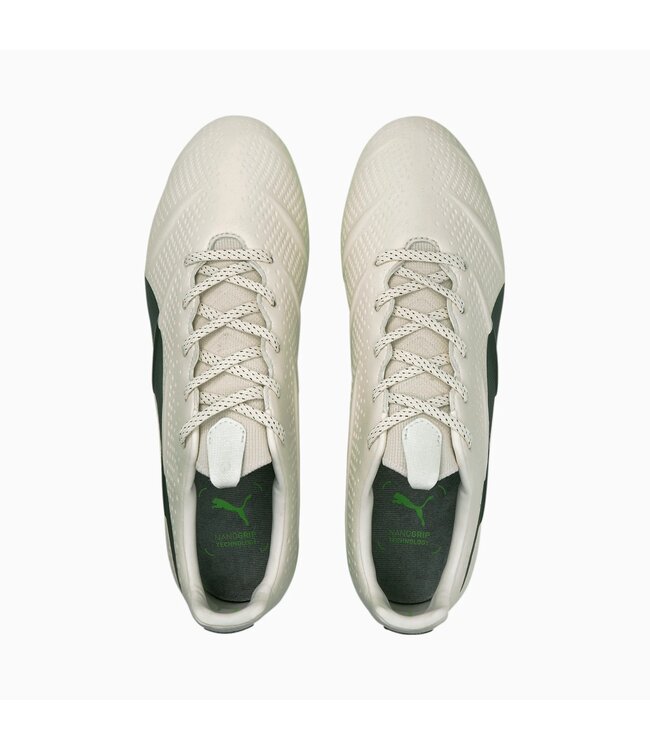 PUMA King Platinum 21 Vegan FG/AG (Ivory/Black/Lime)