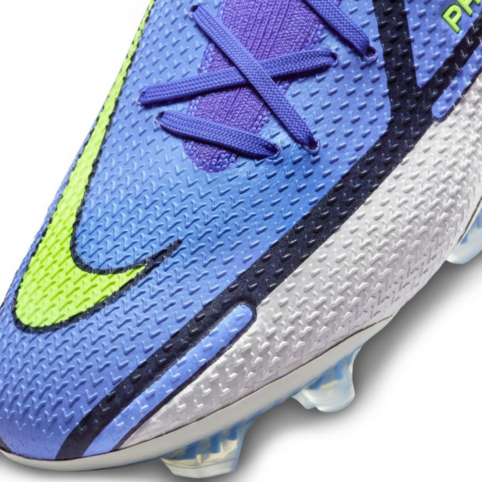 Nike Mercurial Vapor 14 Elite Firm Ground Cleats- Sapphire/ Volt