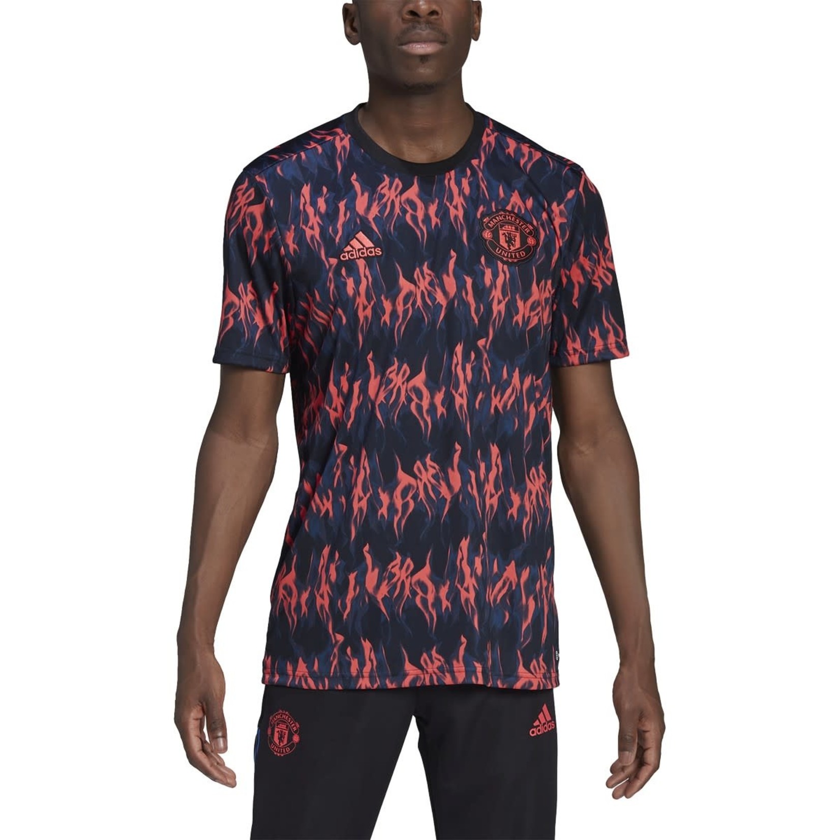 adidas Manchester United Pre-Match Jersey - Red