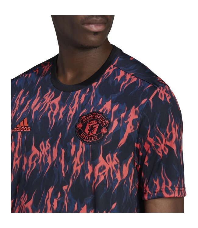 Adidas Manchester United 21/22 Prematch Jersey (Black/Red)