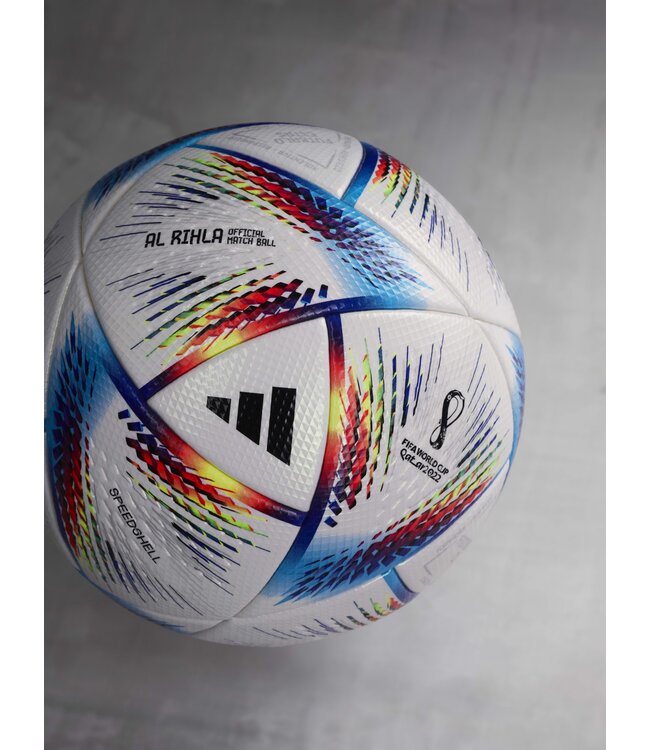 Adidas World Cup 2022 Al Rihla Pro Official Match Ball (White/Multi)