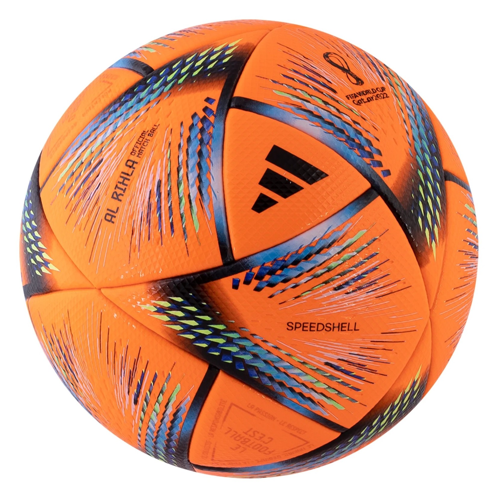 ADIDAS WORLD CUP 2022 AL RIHLA PRO WINTER OFFICIAL MATCH BALL (ORANGE)