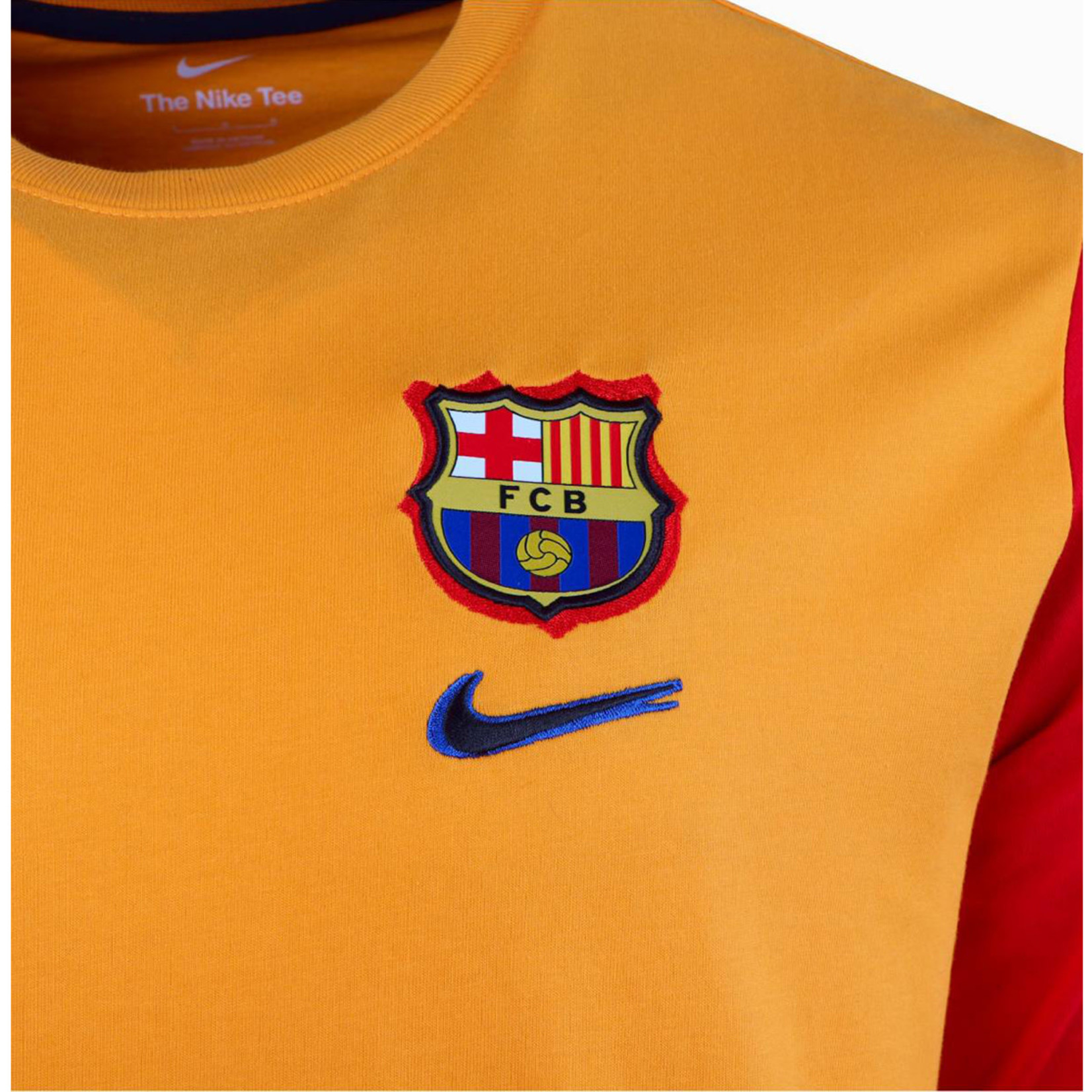 Nike Orange Barcelona Ignite Long Sleeve T-Shirt