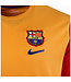 Nike FC Barcelona21/22 Ignite 92 Trap Tee (Orange)