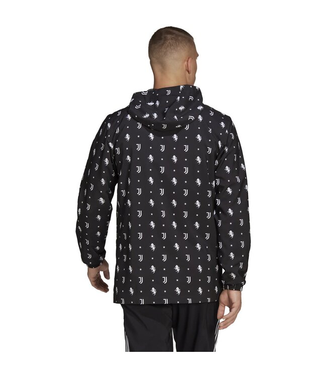 Adidas Juventus 21/22 Windbreaker (Black)