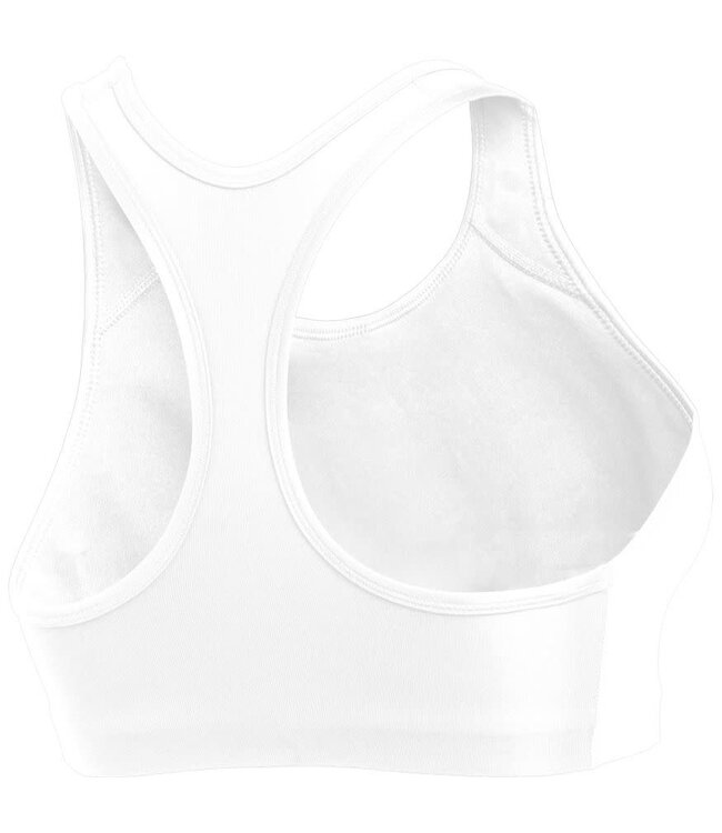 Nike Dri-Fit Swoosh Non-Padded Sports Bra 2.0 (White)