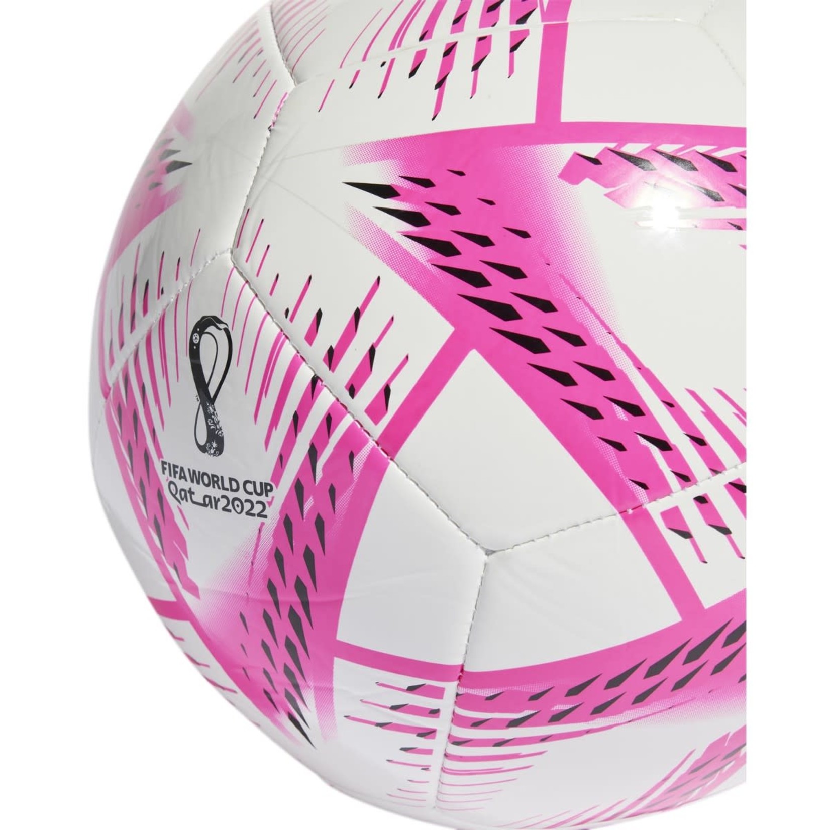 ADIDAS WORLD CUP 2022 AL RIHLA CLUB BALL (WHITE/PINK)