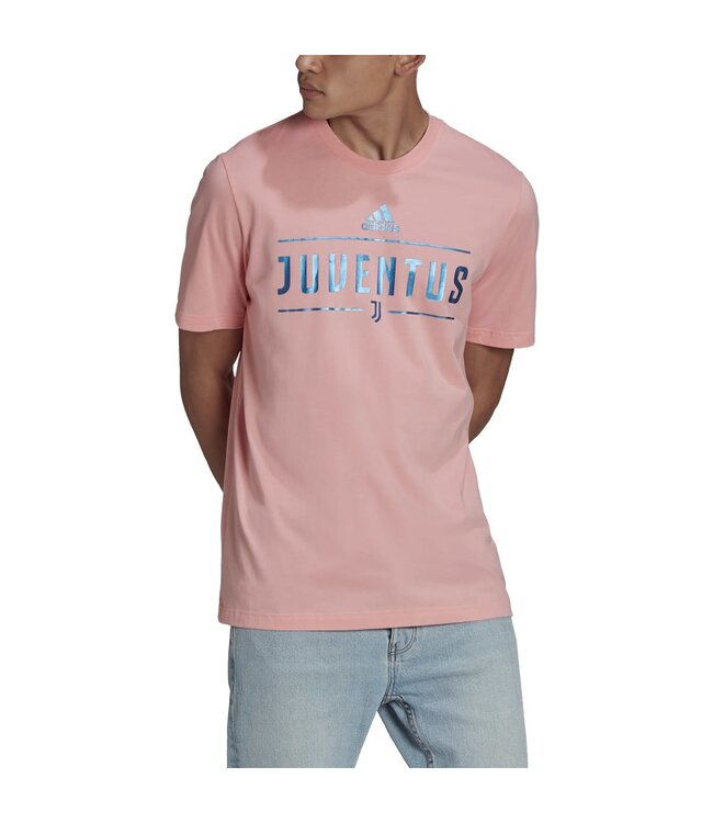 Adidas Juventus 21/22 Graphic Tee (Pink)