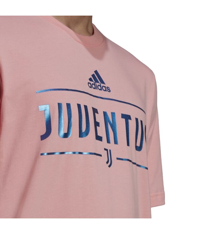 Adidas Juventus 21/22 Graphic Tee (Pink)