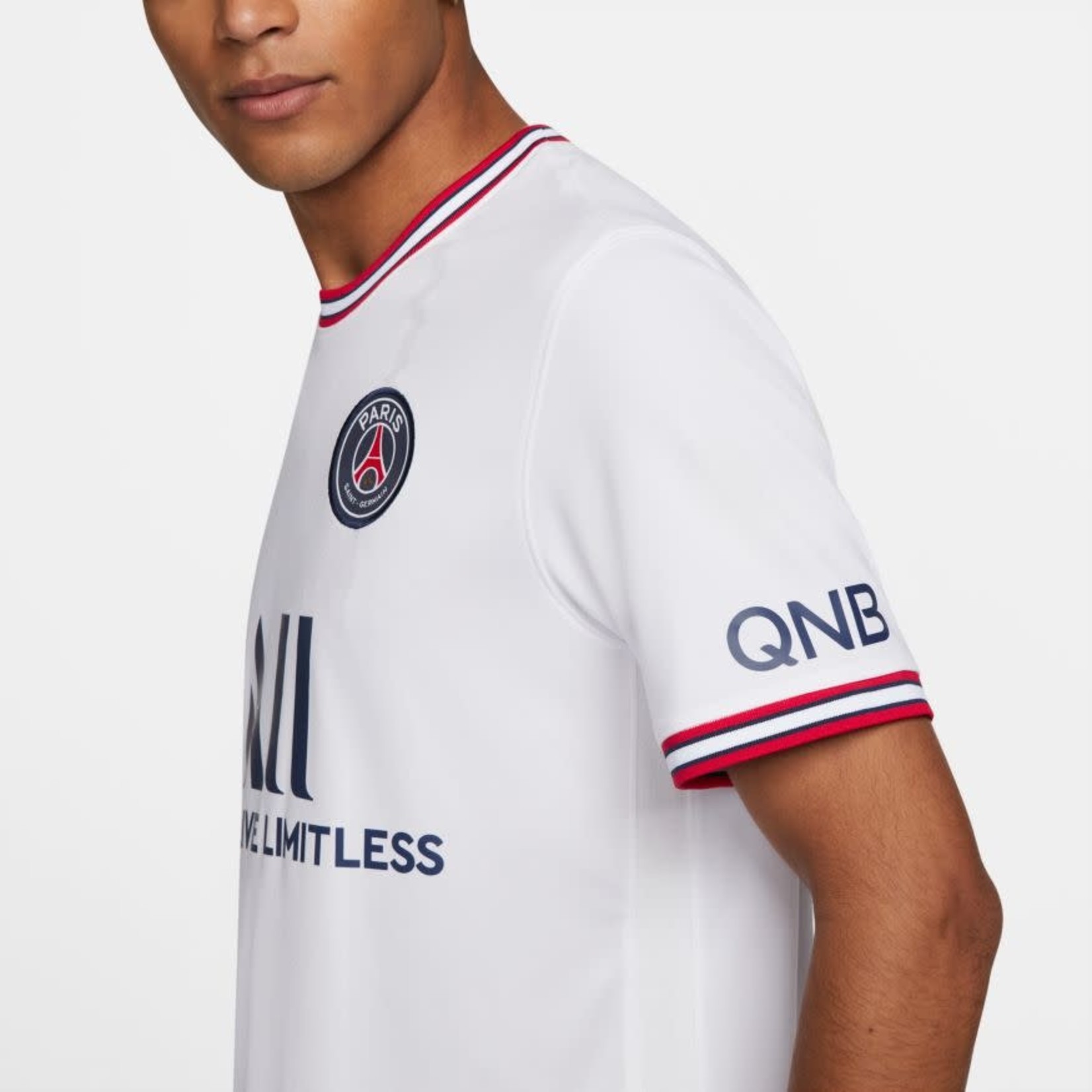 NIKE PSG 21/22 FOURTH JERSEY (WHITE/RED)