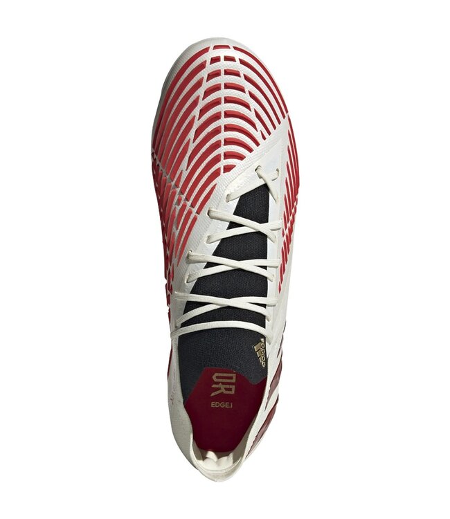 Adidas Predator Edge.1 Low FG (White/Red)