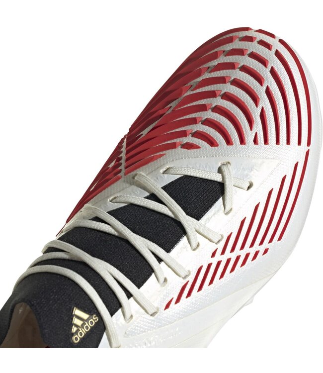 Adidas Predator Edge.1 Low FG (White/Red)