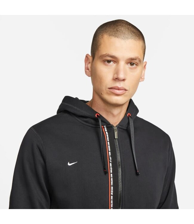 Nike "Nike FC" Tribuna Full Zip Hoodie (Black)