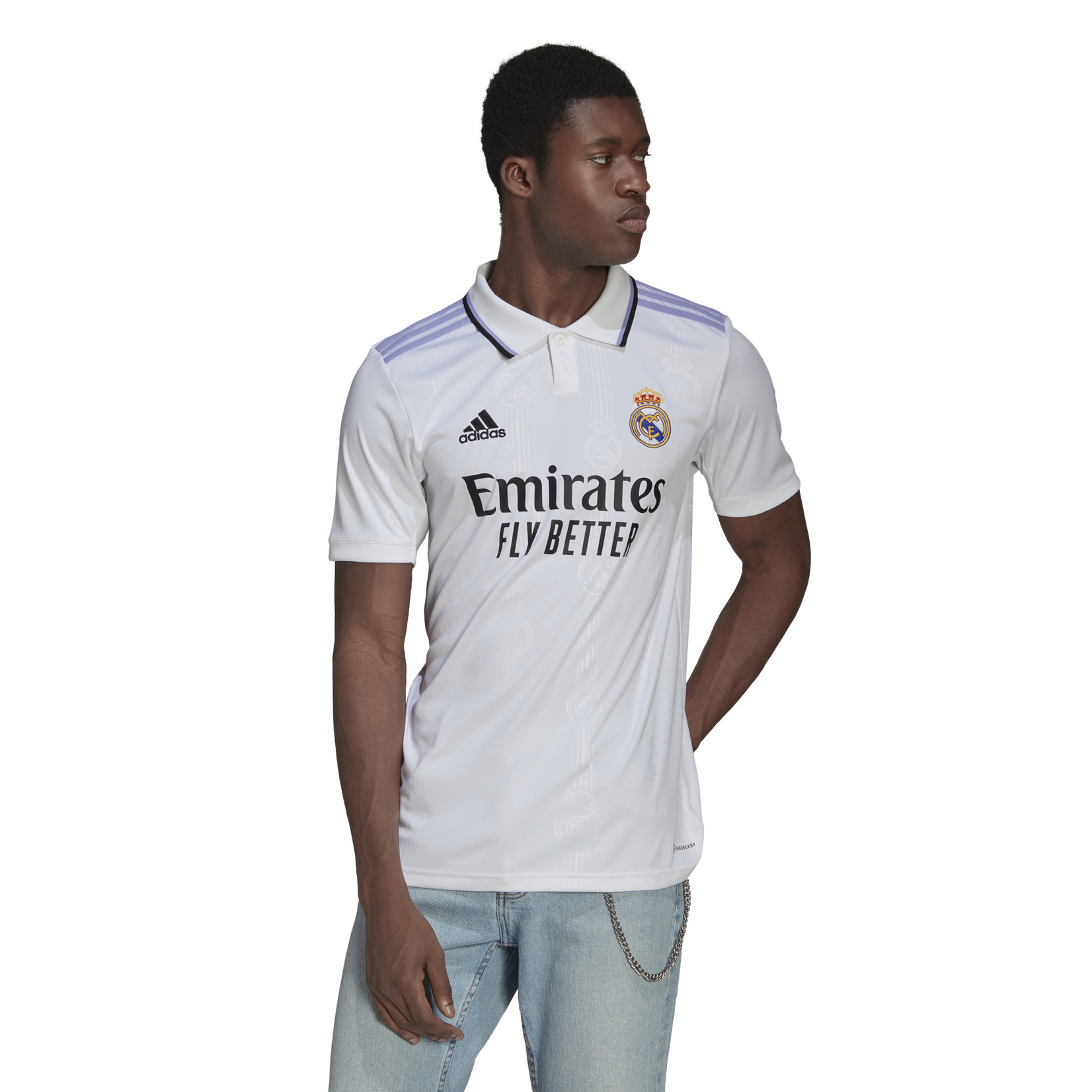 ADIDAS REAL MADRID 22/23 HOME JERSEY (WHITE)