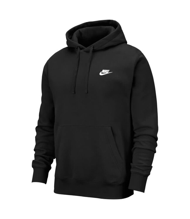 Nike Saline Sportswear Club Hoodie Fleece (Black)