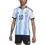 ADIDAS ARGENTINA MESSI 2022 HOME JERSEY (WHITE/BLUE)