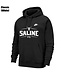 Nike Saline Sportswear Club Hoodie Fleece (Black)