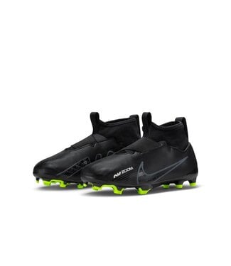 Nike ZOOM MERCURIAL SUPERFLY 9 ACADEMY FG/MG JR (BLACK/WHITE)